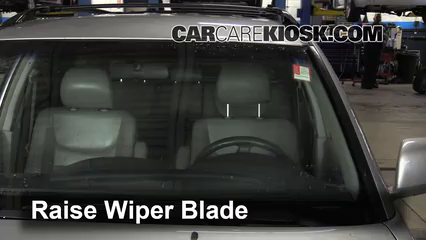 2001 Toyota Highlander 3.0L V6 Windshield Wiper Blade (Front) Replace Wiper Blades